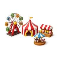 Fair 3D icon