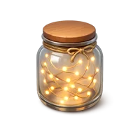 Fairy Light Jar 3D icon