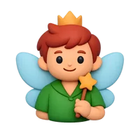 Red Fairy Man 3D icon