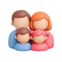 Family 3D icon