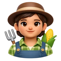 Farmer Avatar 3D icon