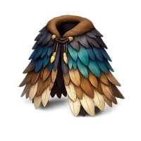Feather Cloak 3D icon