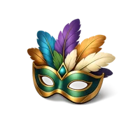 Feather Mask 3D icon
