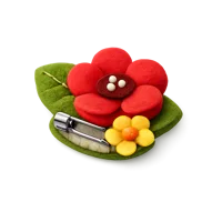 Felt Brooch 3D icon