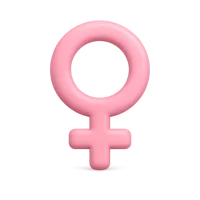 Female Symbol 3D icon