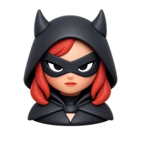 Female Villain 3D icon