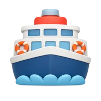 Ferry 3D icon
