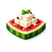 Feta Watermelon 3D icon