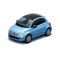 Fiat 500 3D icon