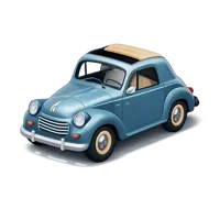 Fiat Topolino 3D icon