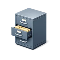 Filing Cabinet 3D icon