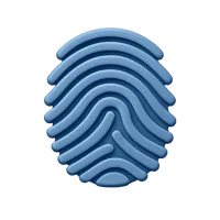 Fingerprint 3D icon