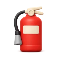 Fire Extinguisher 3D icon