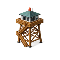 Fire Tower 3D icon