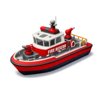 Fireboat 3D icon