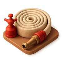 Firehose 3D icon