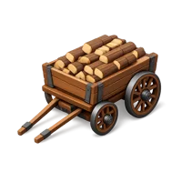 Firewood Wagon 3D icon