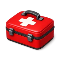 First Aid Kit 3D icon