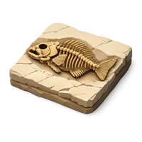 Fish Fossil 3D icon