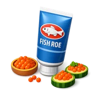 Fish Roe Tube 3D icon