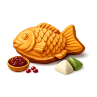 Fish-Shaped Pastry 3D icon