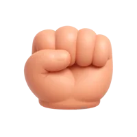 Fist 3D icon