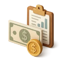 fixed income 3D icon