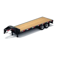 Flatbed Trailer 3D icon