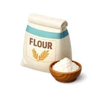 Flour 3D icon