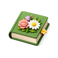 Flower Book 3D icon