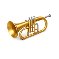 Flugelhorn 3D icon