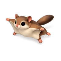 Flying Squirrel 3D icon