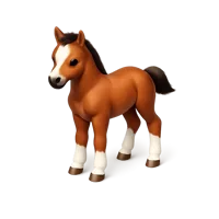 Foal 3D icon