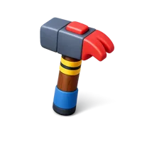 Foam Hammer 3D icon