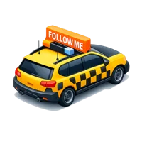 Follow Me Car 3D icon