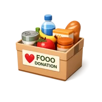 Food Donation 3D icon