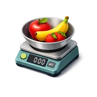 Food Scale 3D icon