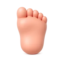 Foot 3D icon