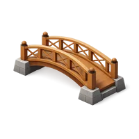 Footbridge 3D icon