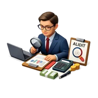 Forensic Accountant 3D icon