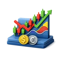 Forex Chart 3D icon