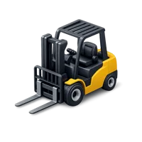 Forklift 3D icon