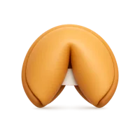 Fortune Cookie 3D icon