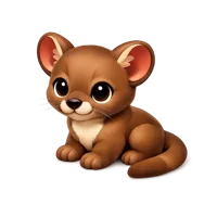 Fossa Cub 3D icon