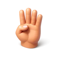 Four Fingers 3D icon