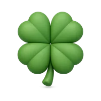 Four Leaf Clover 3D icon