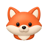 Fox 3D icon