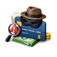 Fraud 3D icon