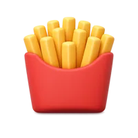 French Fries 3D icon
