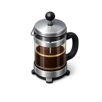 French Press 3D icon